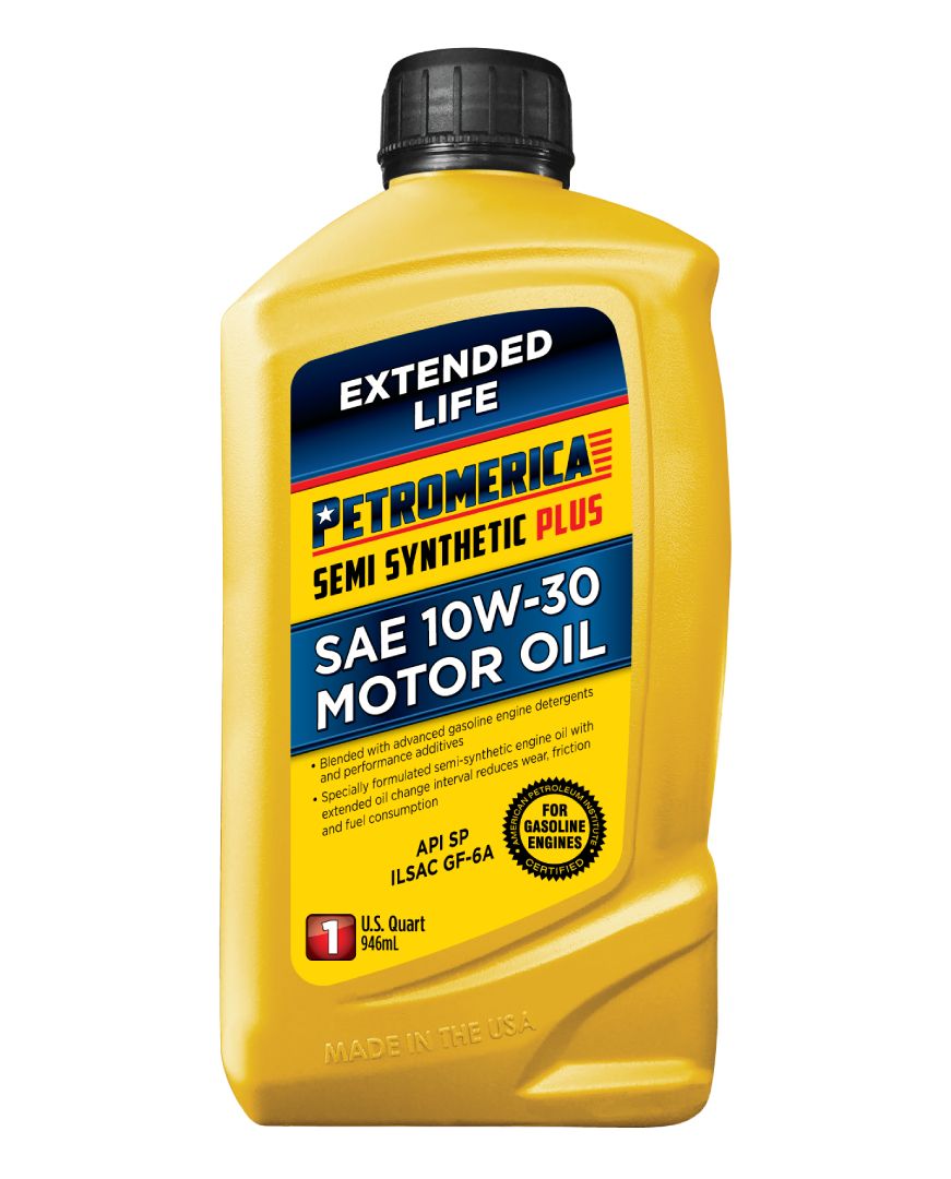 Petromerica Semi Synthetic PLUS SAE 10W-30 SP GF-6A Motor Oil